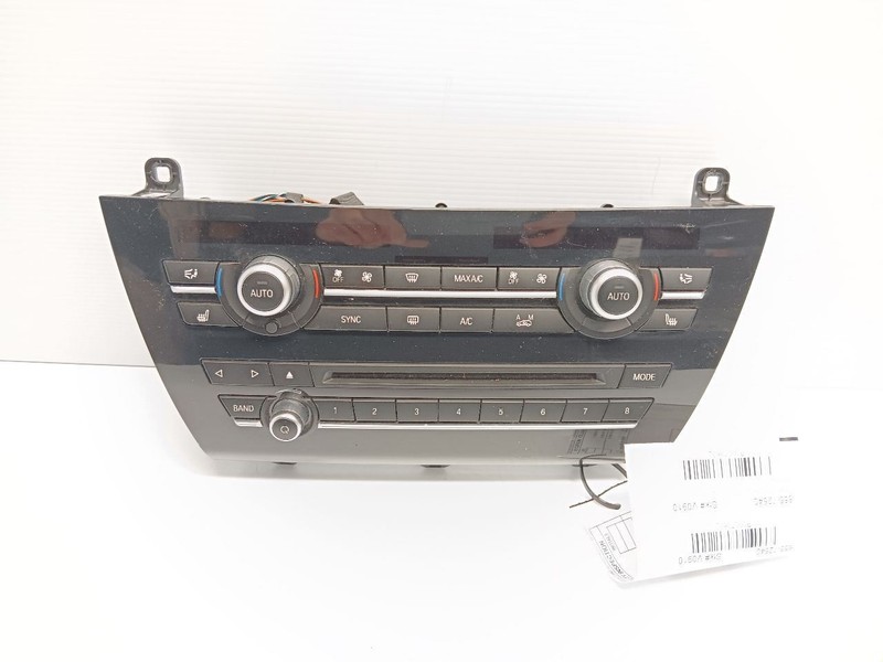 14-19 BMW X6 X5 F16 F15 DASH RADIO & AC HEATER CLIMATE CONTROL SWITCH PANEL