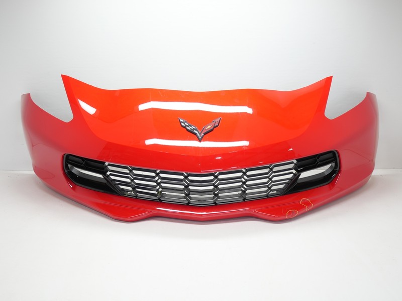 2016-2019 Chevrolet Corvette Z06 C7 Front Bumper Assembly w Grille Torch Red OEM