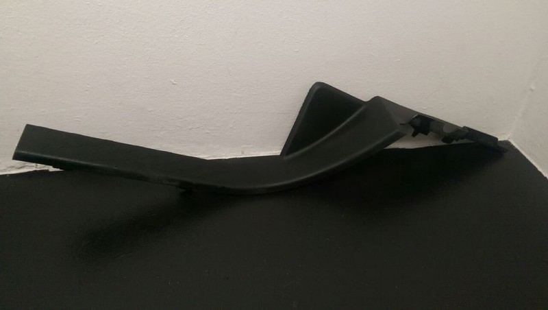 13-19 Dodge Ram 1500 Quad Cab Rear Left Driver Scuff Plate Black OEM 1DX71DX9AB