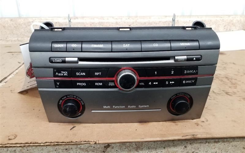 Audio Equipment Radio Tuner And Receiver Am-fm-cd Fits 08 MAZDA 3 218517