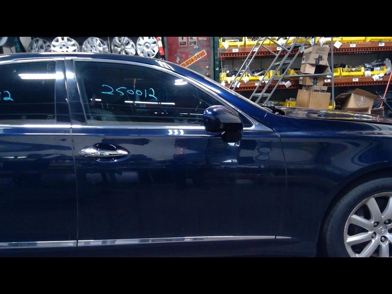 Passenger Front Door Ultraviolet Tempered Glass Fits 07-11 LEXUS LS460 1520097