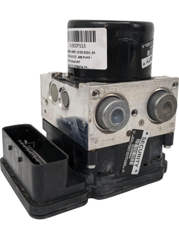 2007-2012 AUDI Q7 ANTI-LOCK ABS BRAKE PUMP WITH CONTROL MODULE 4L0 614 517 E