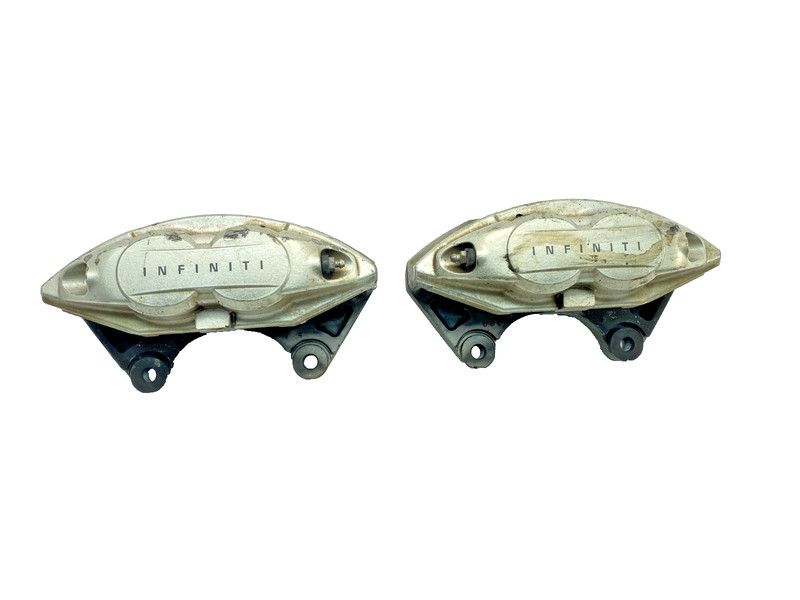08-20 Infiniti G37 Q50 Q60 Akebono Front Left and Right Brake Caliper Set OEM✅