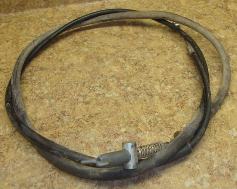 1986 Yamaha Moto-4 YFM225 YFM 225 Rear Brake Cable Back Long 1987 1989 1990 86