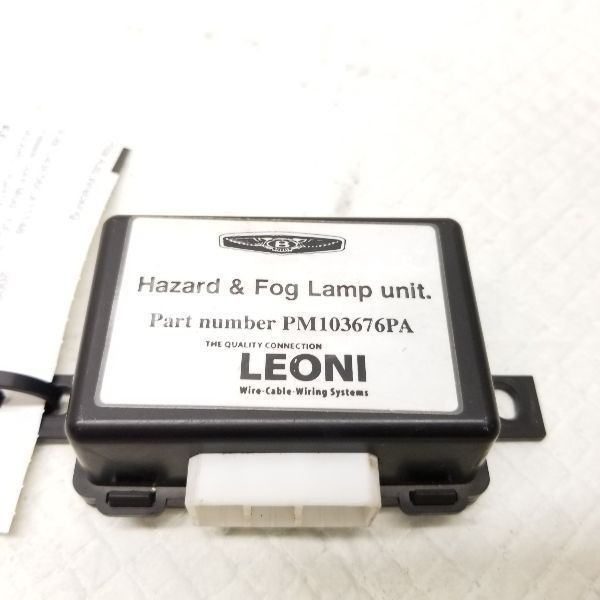 Hazard Fog Light Lamp Control Module Unit Relay Bentley Arnage PM103676PA