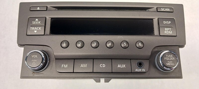 2013 NISSAN SENTRA radio receiver AM-FM-stereo-CD 281853RA2A OEM 13 14