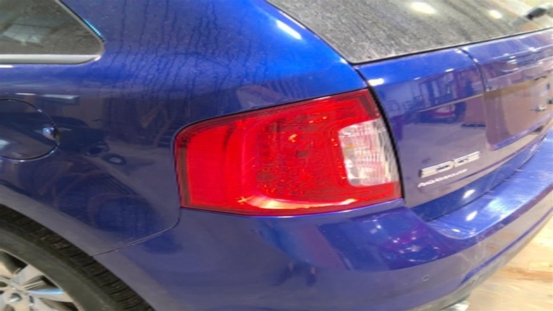Driver Left Tail Light Clear Red Lens Fits 11-14 EDGE 3424686