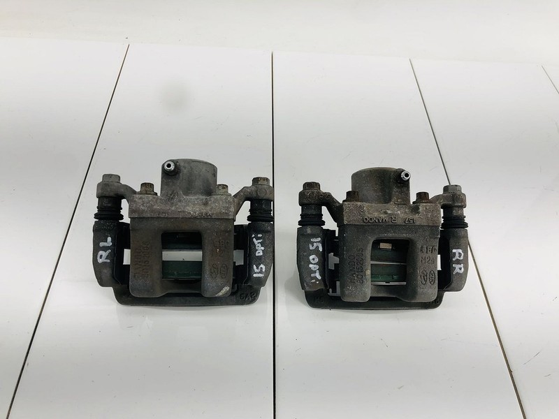 11-15 KIA OPTIMA FWD REAR RIGHT & LEFT SIDE ABS BRAKE CALIPER SET OF 2 OEM