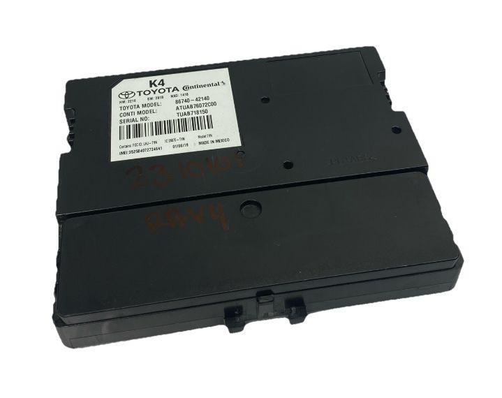 Toyota 4Runner telematics control 2019 to 2021 module unit assy OEM 8674042140
