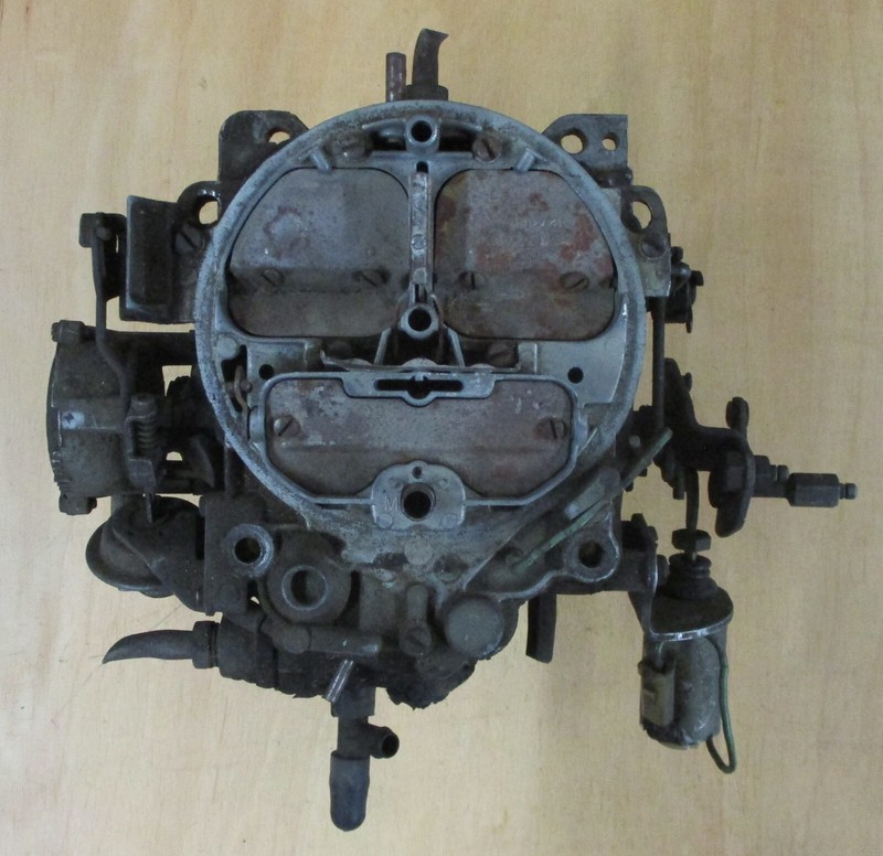 USED 4 BARREL ROCHESTER Q-JET CARBURETOR 70454922 0658 R4-M4MC 1975-77 CHEVY/GMC