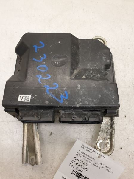 2008 TOYOTA CAMRY 2.4L FWD AT ENGINE CONTROL MODULE ECM ASSEMBLY