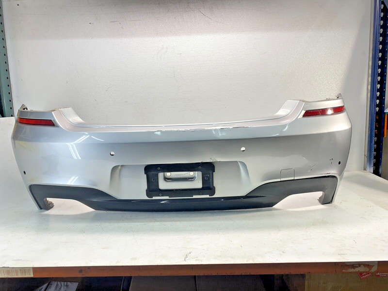 BMW F06 F12 F13 6 Series M6 M Sport Rear Bumper Cover Panel PDC Titan Silver OEM