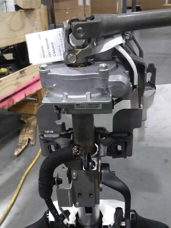 2017 Nissan Rogue Steering Column OEM Black 98k Miles SUV Parts NJ25-24543