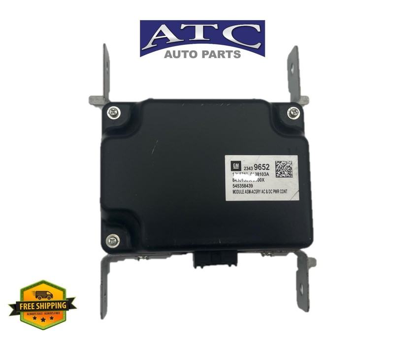 23439652 AC-DC POWER INVERTER CONTROL MODULE For 2018-21 Malibu Terrain Equinox