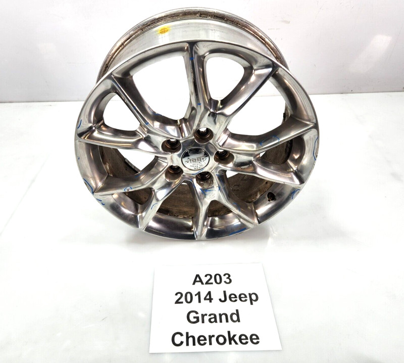 ✅ 14-16 OEM Jeep Grand Cherokee 20x8J Wheel Rim Silver NOTE*