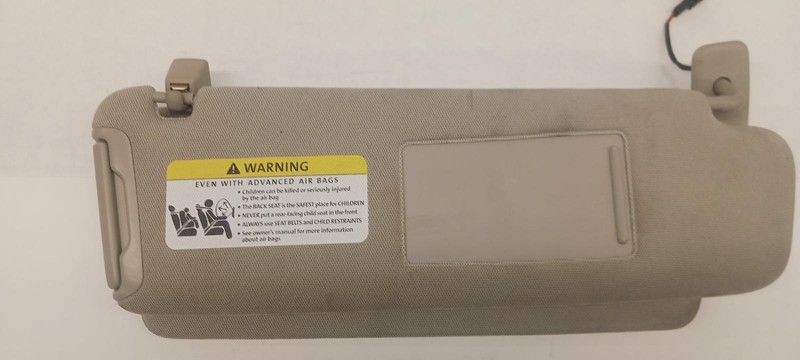 07-'15 AUDI Q7 Right Passenger Sun visor OEM 6 Month Warranty!!