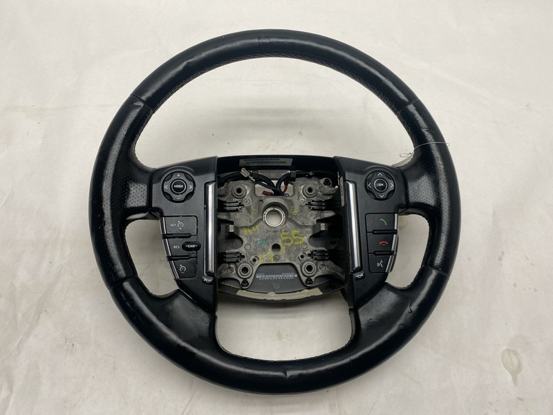 2010-2013 RANGE ROVER SPORT STEERING WHEEL BLACK W/ MULTIFUNCTION SWITCH OEM