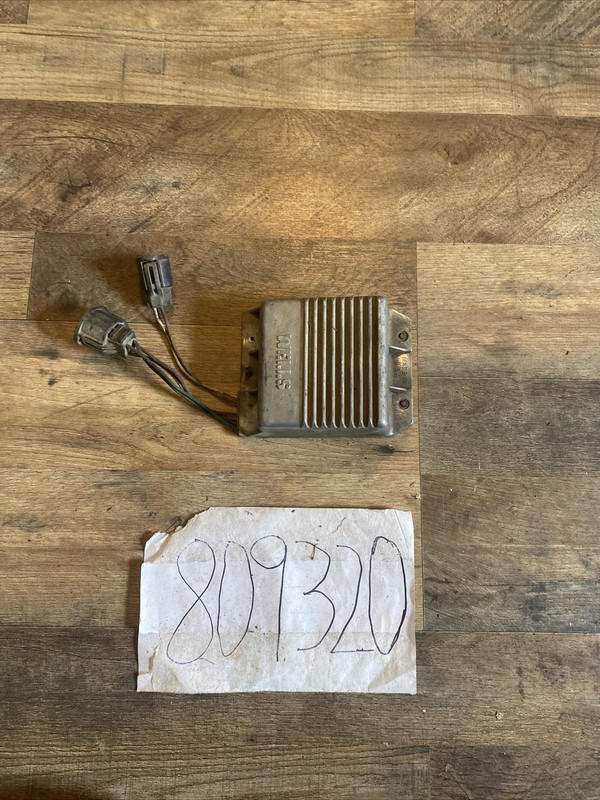 1987 FORD PICKUP F350 IGNITION WELLS CONTROL MODULE COMPUTER 7.5