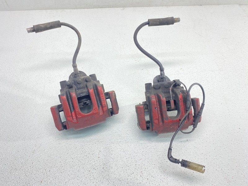 BMW E90 E92 E60 E63 E64 M3 M5 M6 Rear Brake Caliper Shoe Housing Set 80K mi OEM✅