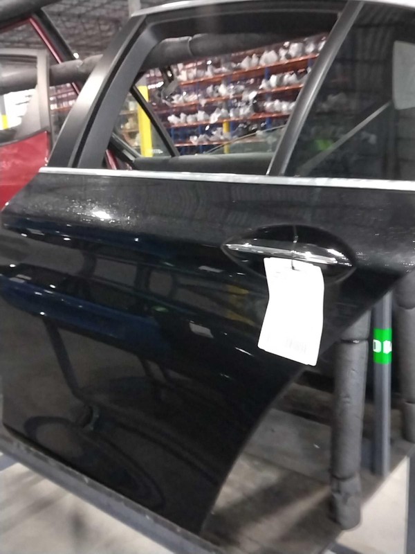 2013 BMW 535I Left Rear Door Black OEM Used 99000 Miles NJ25-19131-473441