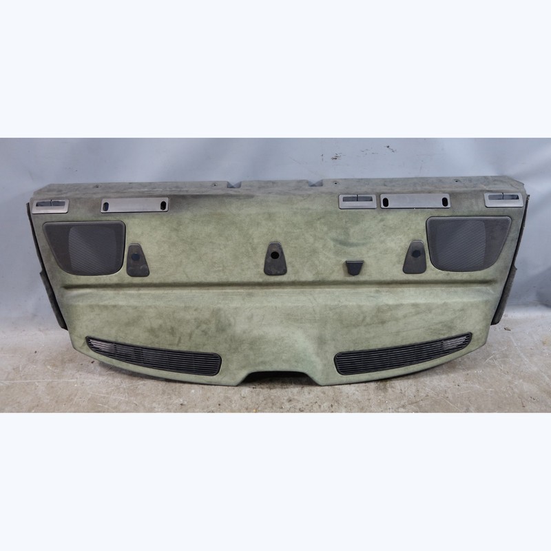 2000-2003 BMW E39 M5 Rear Window Shelf Interior Trim Panel Black Alcantara OEM
