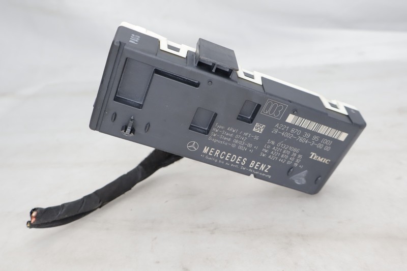 ✅ 07-14 Mercedes S400 S550 W221 Trunk Release Remote Open Close Module OEM