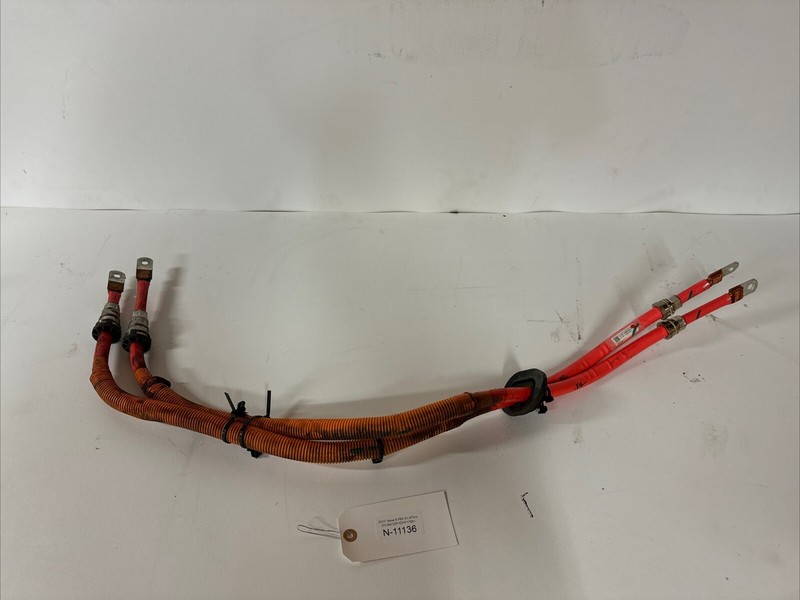 12-15 Tesla M S High Voltage Drive INV-Rear Junction Box Harness Cable 11136 B53