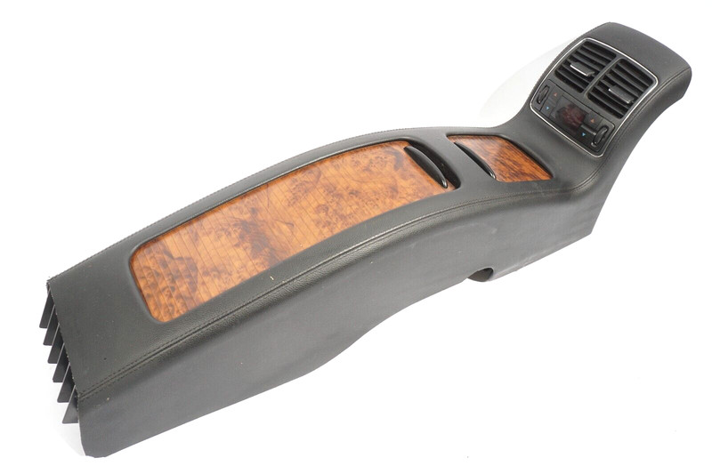 06-08 MERCEDES BENZ CLS500 REAR CENTER CONSOLE AIR VENT CLIMAT CONTROL STORAGE