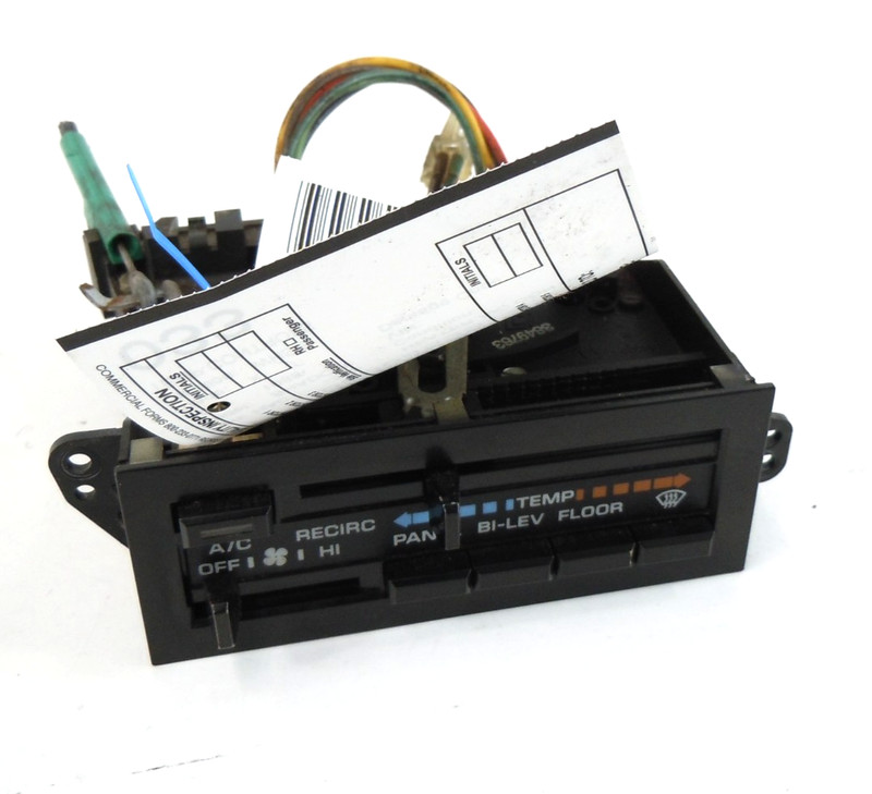 1987 1988 Dodge Shadow Front A/C Heat Climate Temperature Control OEM