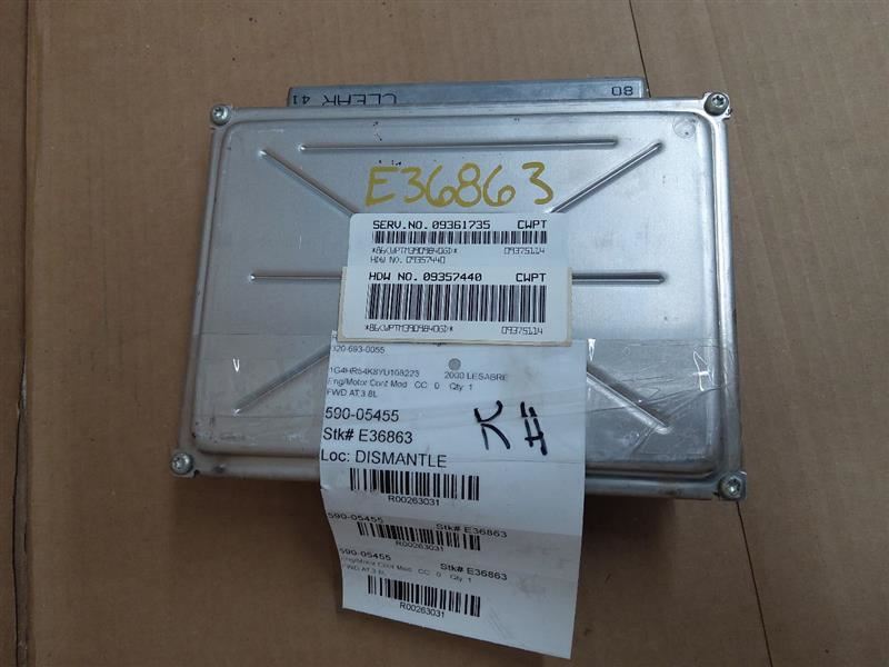 Engine ECM Electronic Control Module 3.8L VIN K Fits 99-00 BONNEVILLE 263031