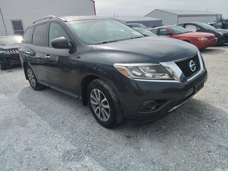 2014 Nissan Pathfinder Passenger Roof Curtain Air Bag 3.5L