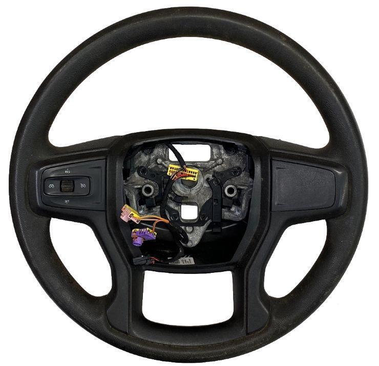 21 22 CHEVY SILVERADO 2500 STEERING WHEEL NO LEATHER OEM 84946358