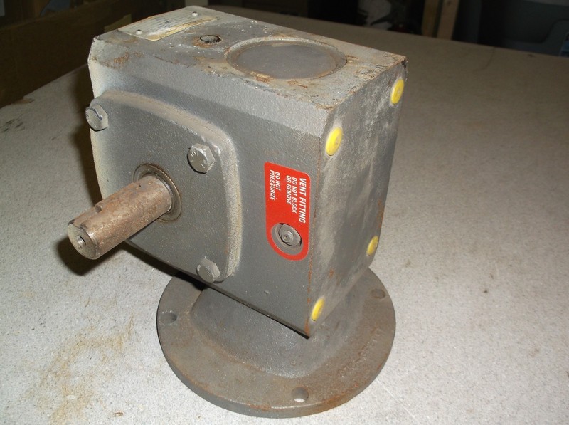 Baldor F-918-15-B5-H 15:1 Ratio GF1518AH/GR0132B008 1750 RPM Gear Reducer