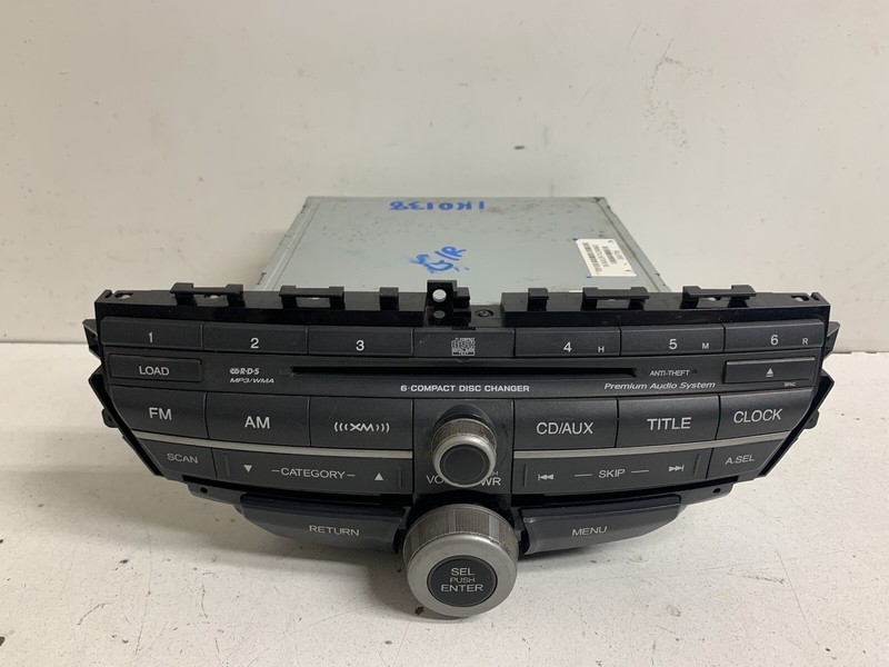 2010-2012 Honda Crosstour 6 Disc CD Changer Radio Stereo 39100-TP6-A011-M1 Oem