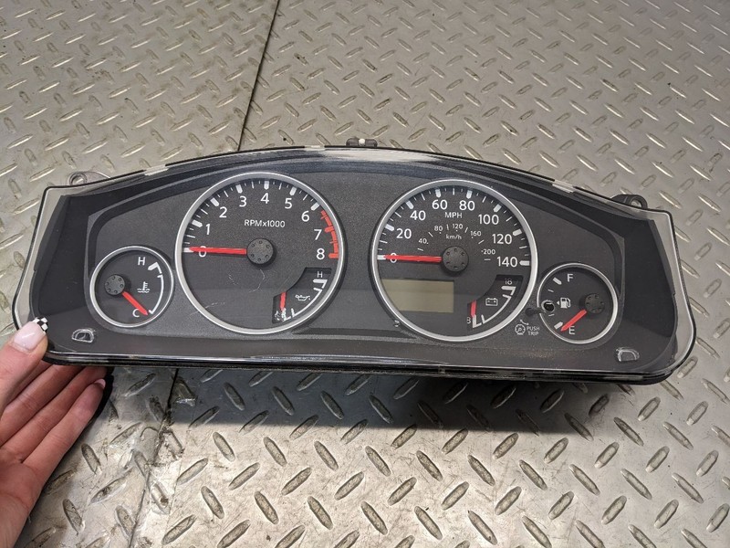 Speedometer Cluster MPH Thru 8/06 SE Fits 06-07 XTERRA 1153285