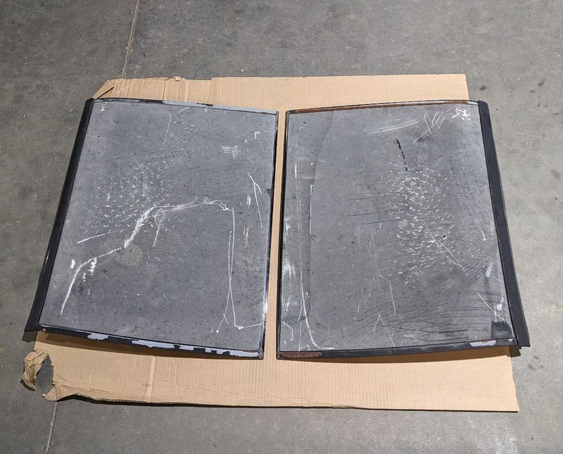*SUN BAKED* Pair Left Right Roof T-Top Panels from 1992 Pontiac Firebird 1177750