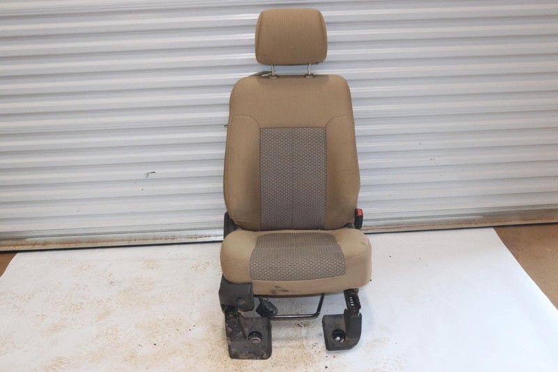 2011-2016 FORD F250 SD F350SD FRONT RIGHT PASSENGER SIDE SEAT CLOTH TAN OEM