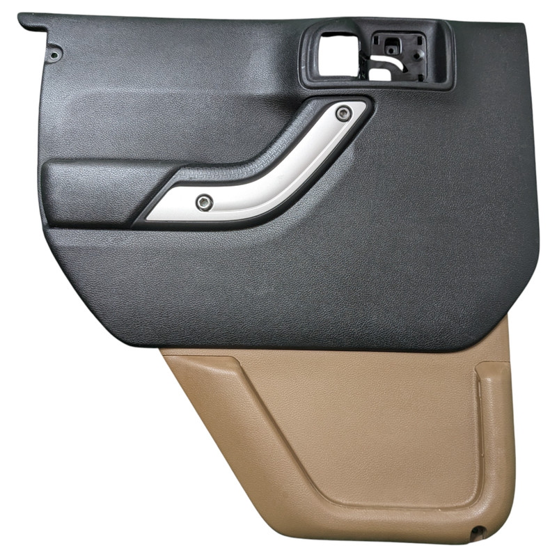 11-18 Jeep Wrangler JK Mopar Rear Left Driver Door Trim Panel Beige 1QJ371T9AF