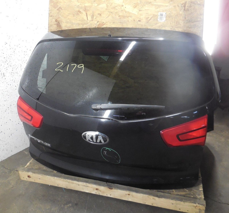 14 15 16 Kia Sportage Rear Hatch Liftgate OEM W/O Spoiler, Camera or LED Lights