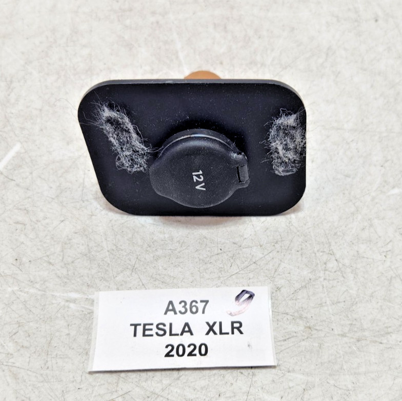 ✅ 2016-2020 OEM Tesla Model X Rear Trunk Luggage Compartment Cigarette Lighter