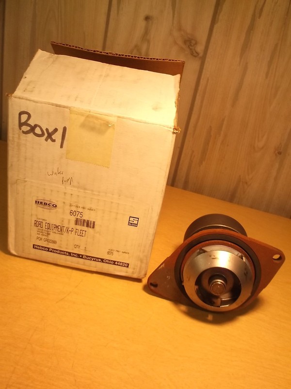 NEW Hebco Water pump 6075 For Fleet Truck *FREE SHIPPING*