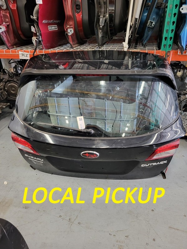Used Oem Subaru Liftgate Tailgate Trunk Deck Lid Hatch for 2015-2019 Outback