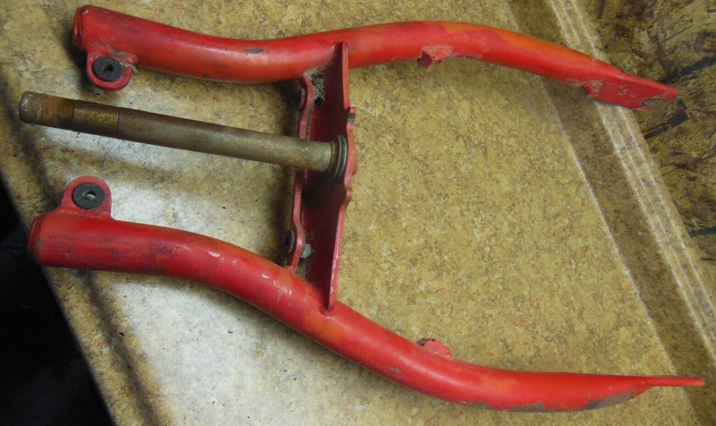 1981 Honda ATC 200 3 Wheeler Front Forks Tubes Suspension Fork Triple Leg Mount