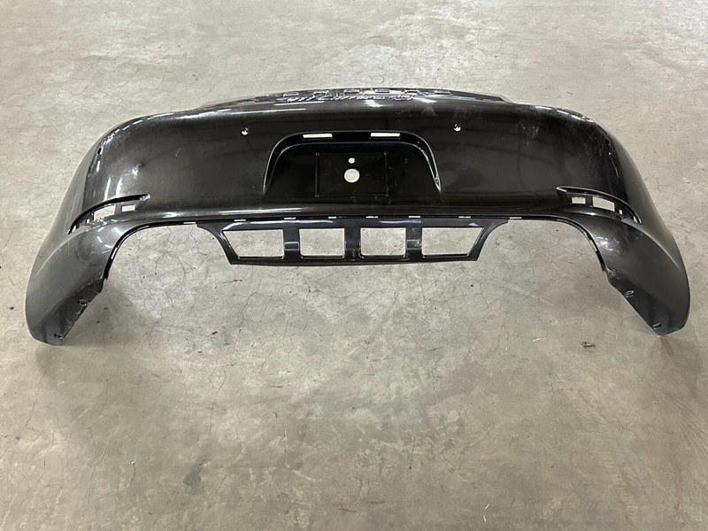 ⭐2013-2016 PORSCHE 911 991 CARRERA REAR BUMPER COVER PANEL BLACK BARE UNIT OEM