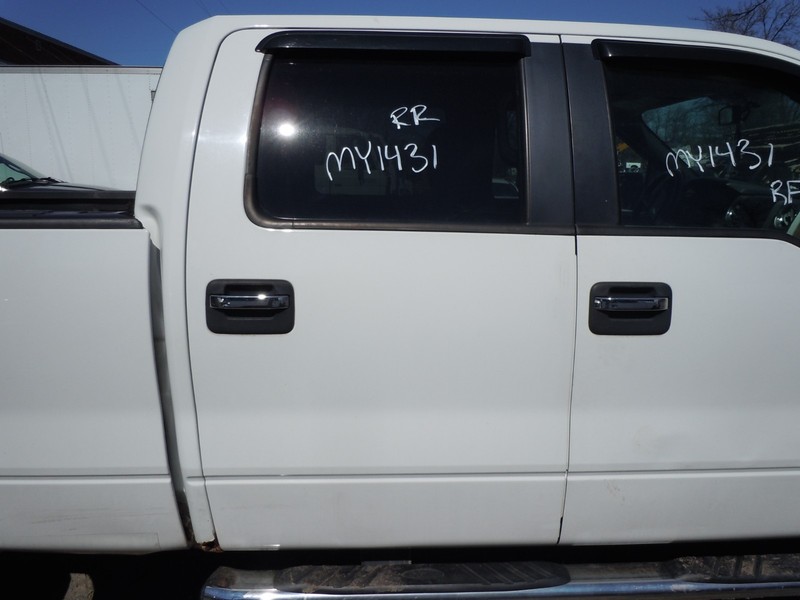 2010-2014 Ford F-150 Crew Cab Rear Door Assembly Passenger Right Electric YZ