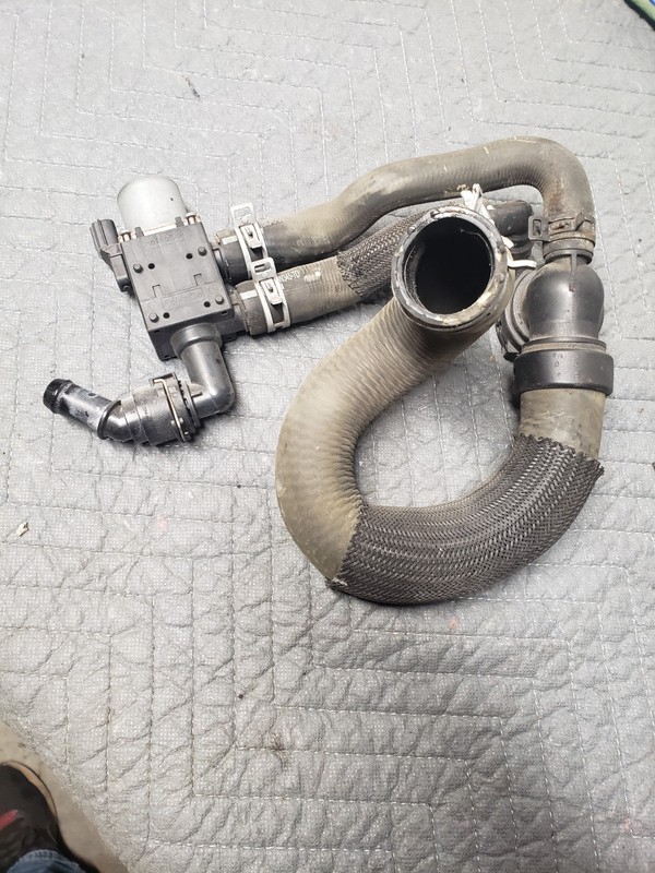 13-16 FORD ESCAPE ENGINE COOLANT HOSE CONTROL VALVE HVAC HEATER WATER OEM
