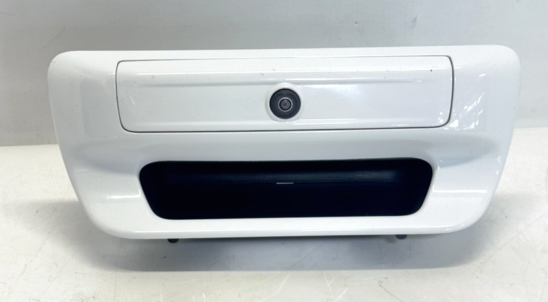 ✅ 2019-2025 RAM 1500 WHITE TAILGATE HANDLE + BACKUP CAMERA REAR 5TH GEN OEM PW7