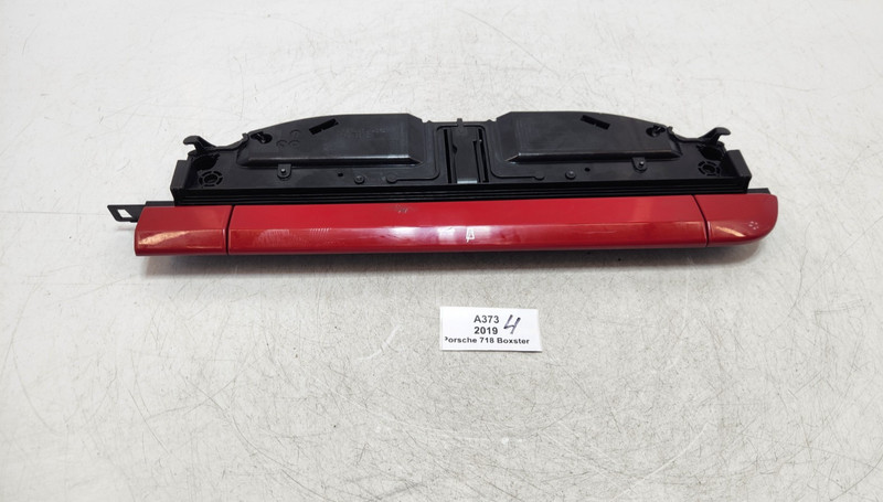 ✅ 13-24 OEM Porsche 718 Boxster 982 Front Dash Dual Cup Holder Red *