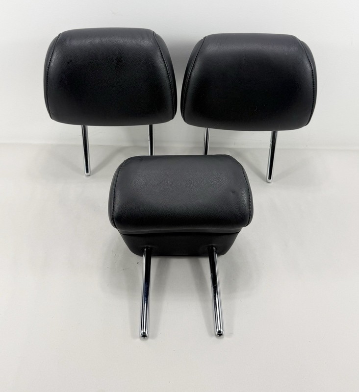 2009-2014 Nissan Murano Rear Seat Headrest Set Left Right Middle Black OEM