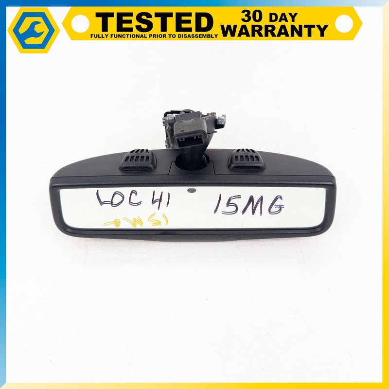 14-24 MASERATI GHIBLI QUATTROPORTE FRONT INTERIOR REAR VIEW MIRROR BLACK OEM